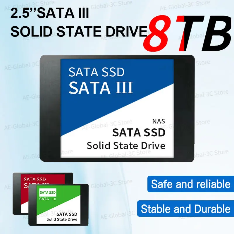 

Original SATA3 Ssd 4TB 1TB 2.5" High Speed Hard Disk Drive 2TB Internal Solid State Drive for Laptop Desktop Жесткий диск