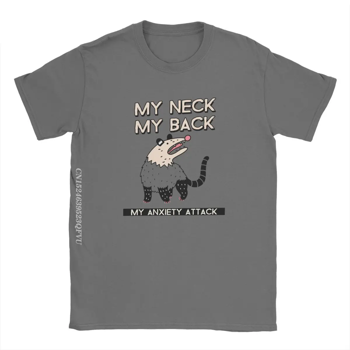 Мужская футболка с надписью My Neck Back |