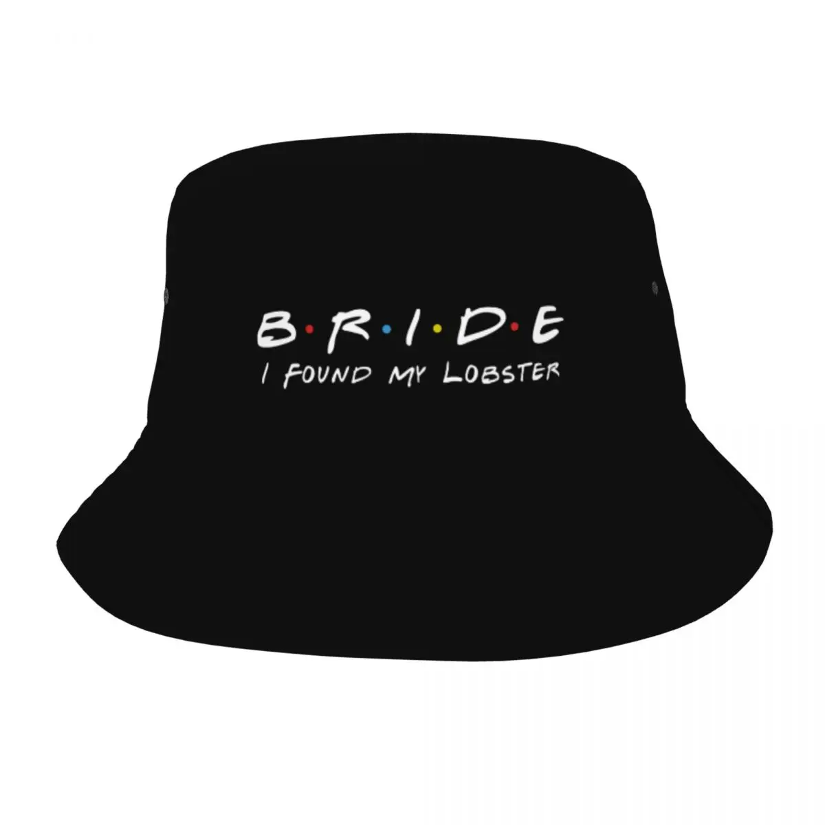 

Fashion Bucket Hats Bride I Found My Lobster Bridal Panama Cap Unisex Cotton Fisherman Caps Wedding Beach Fisherman Hat Autumn