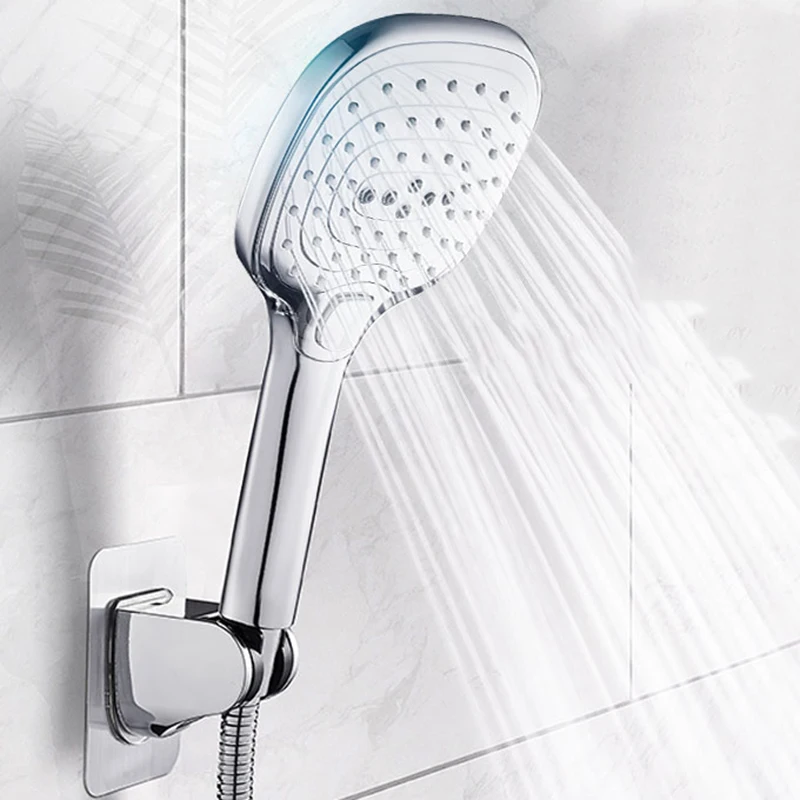

Hand Rainfall Shower Head High Pressure Toilet Chrome Shower Head Support System Hygienic Chuveiro Banheiro Home Accessories