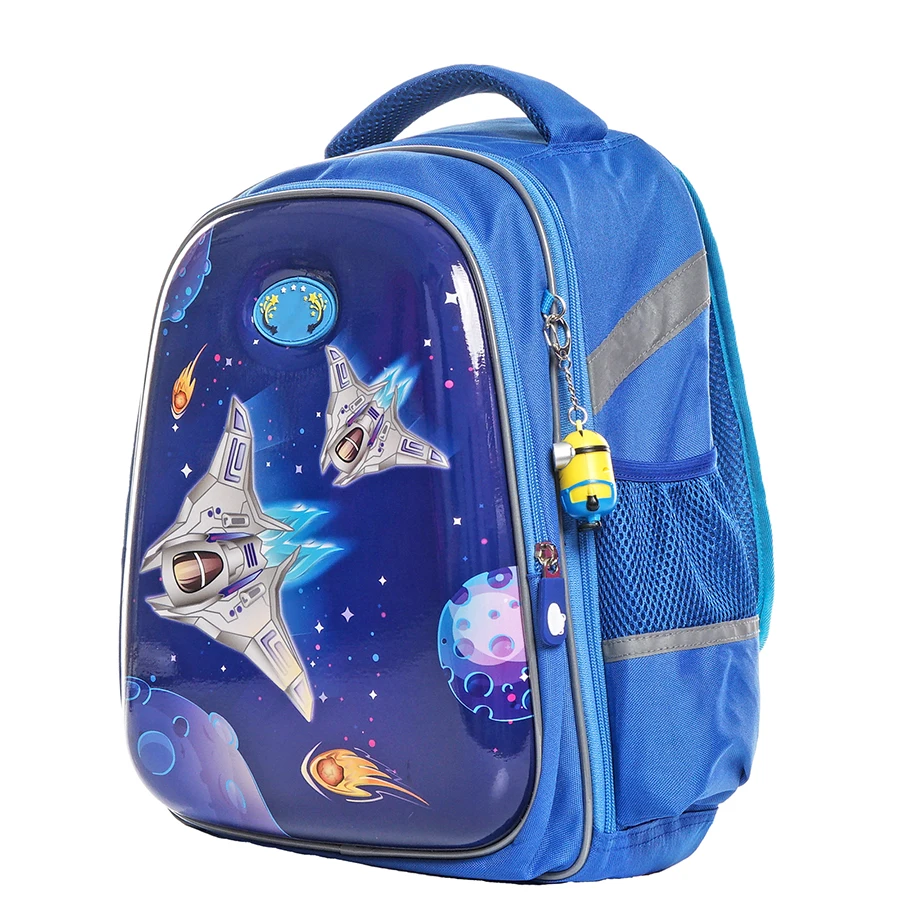 Brand Kids Grade 1-5 Space Pattern School Bags for Boys Children 3D Orthopedic Fashion School Backpacks Mochila Infantil gifts