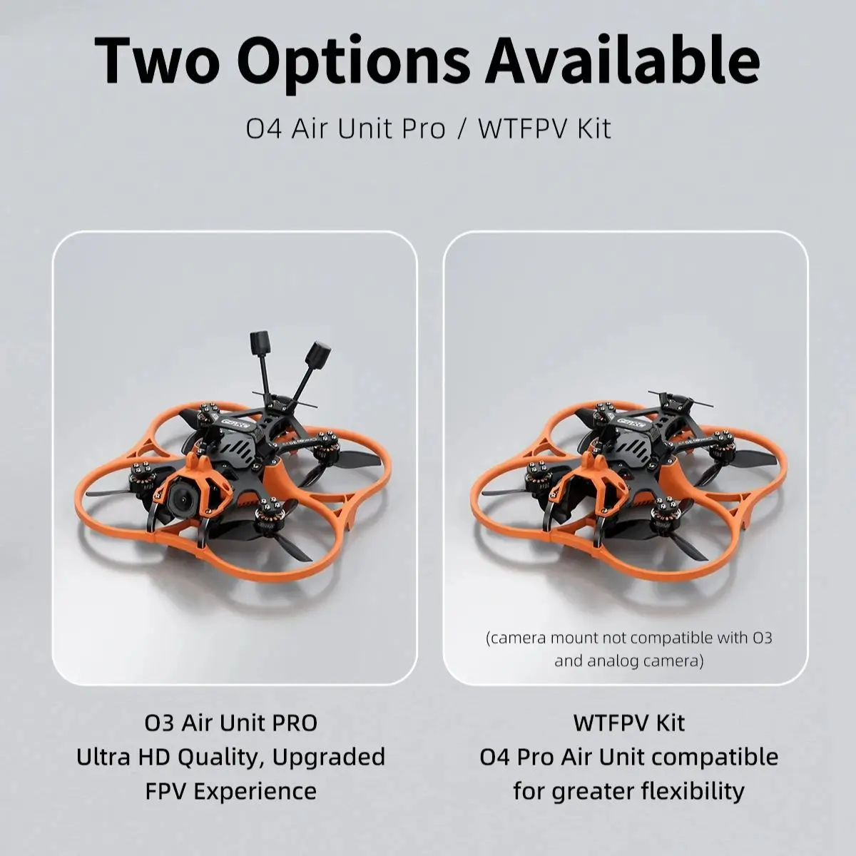 Фото GEPRC Cinelog30 V3 FPV Квадрокоптер O4 Air Unit PRO/WTFPV SPEEDX2 1404 3850KV F722 45A 32-битный AIO LED BEC RC Дрон для фристайла №2