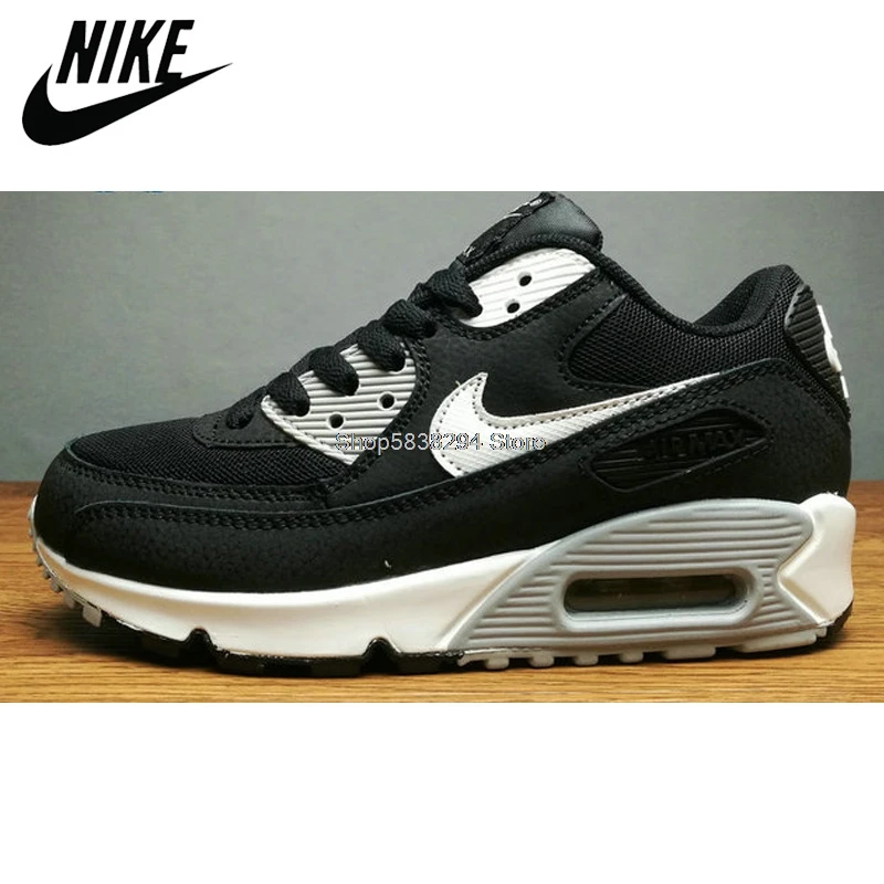 

Уличная спортивная обувь Nike Air Max 90 Blancas Essential, мужская обувь, оригинальные женские и мужские беговые кроссовки AJ1285-018 FD90