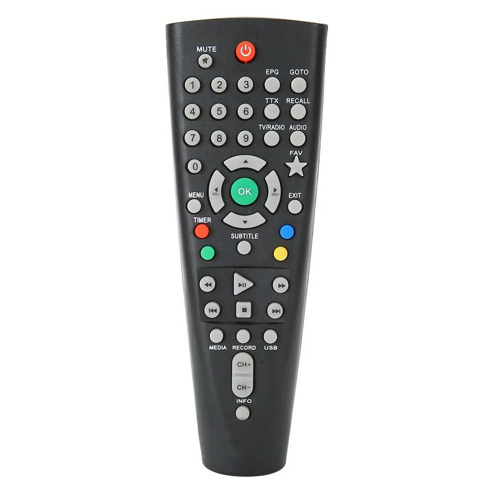

RC‑SMP712 ABS Black Television TV Box Remote Control Controller Replacement for smp125hdt2RC‑SMP712