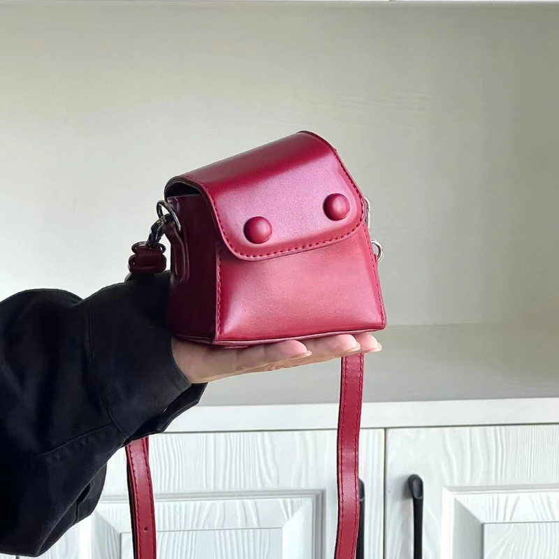 

Маленькие квадратные сумки на плечо для женщин, Дамский бумажник из искусственной кожи, винтажный Дамский Повседневный клатч через плечо, п...