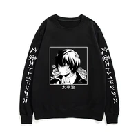 japanese anime bungo stray dogs nakahara chuuya sweatshirt men women fashion loose pullover man oversized pullovers streetwear