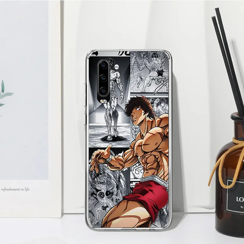 Оригинальный аниме чехол Baki the Grappler для телефона Huawei P30 P40 P20 P10 Lite Mate 20 10 Pro Y5 Y6 Y7 Y9S P