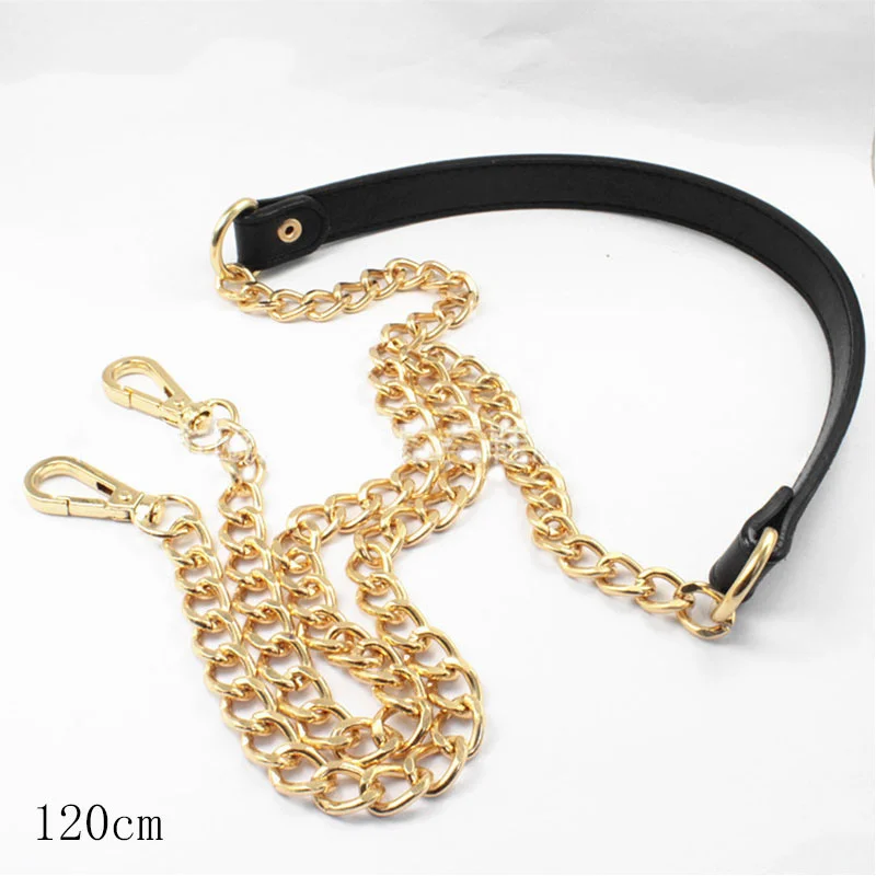 

Chain Women Bag Accessories Metal Bag Chain PU Leather Decompression Bag Strap Fashion Diagonal Shoulder Bag With Bag Chain