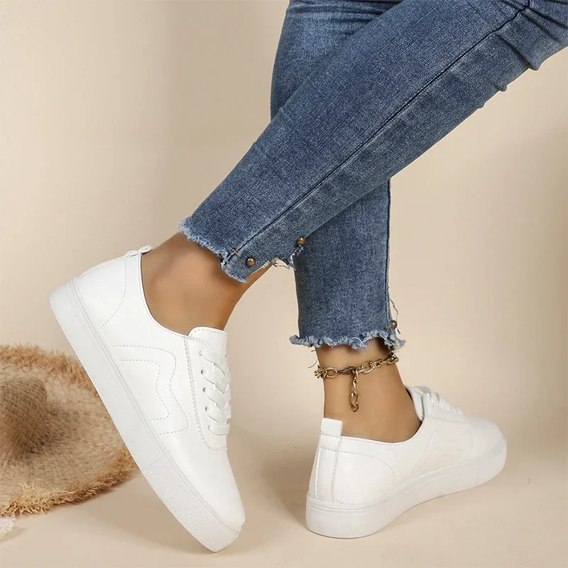 Женские кроссовки на плоской подошве Повседневные Классические для бега и