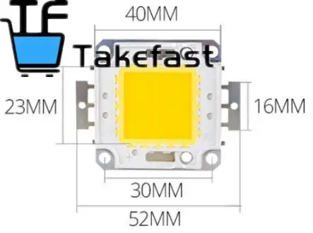 Светодиодные лампы высокой мощности XIASONGXIN белого цвета/теплого цвета со