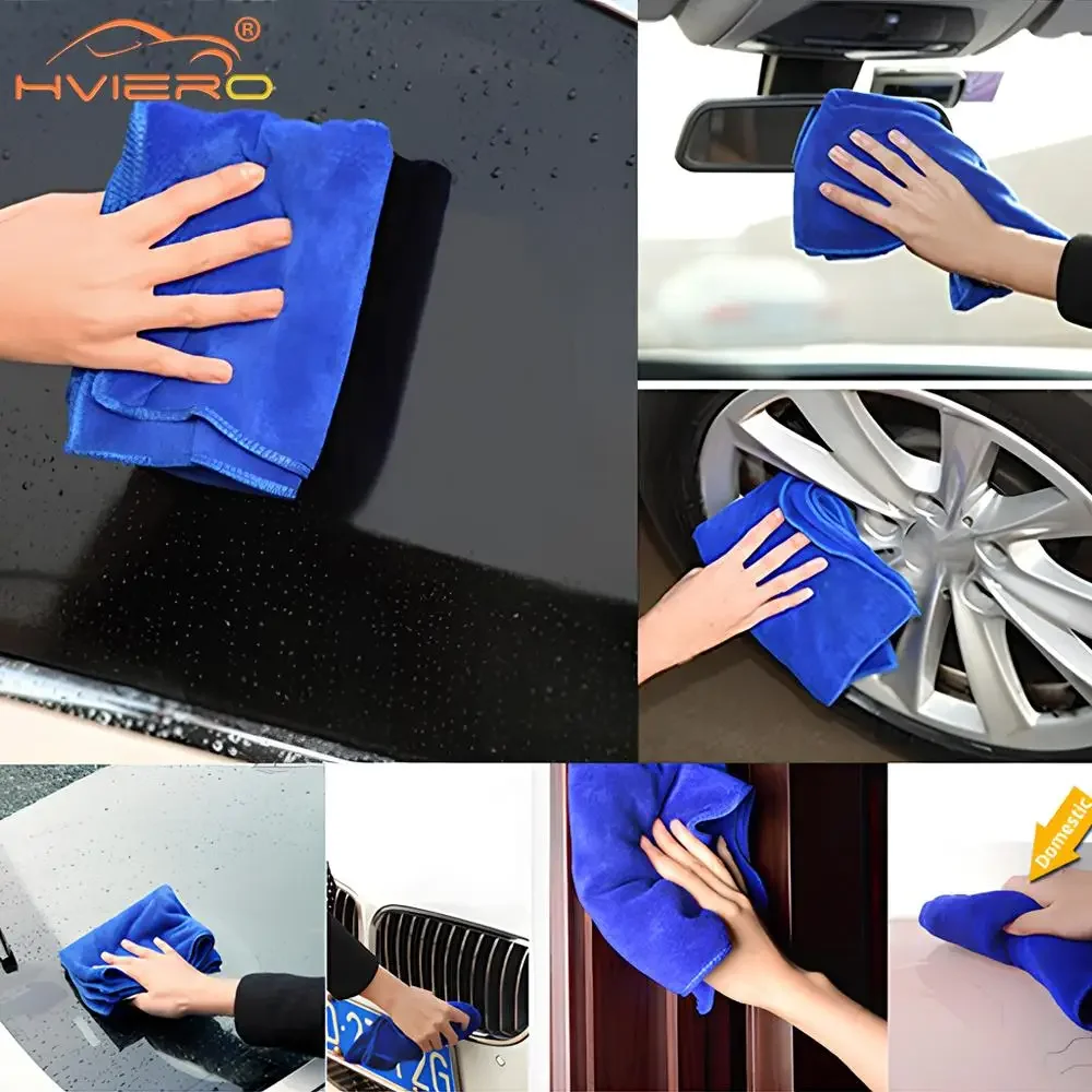 1 шт. 160x60 см полотенце для мытья автомобиля 400GSM микрофибра высокое водопоглощение