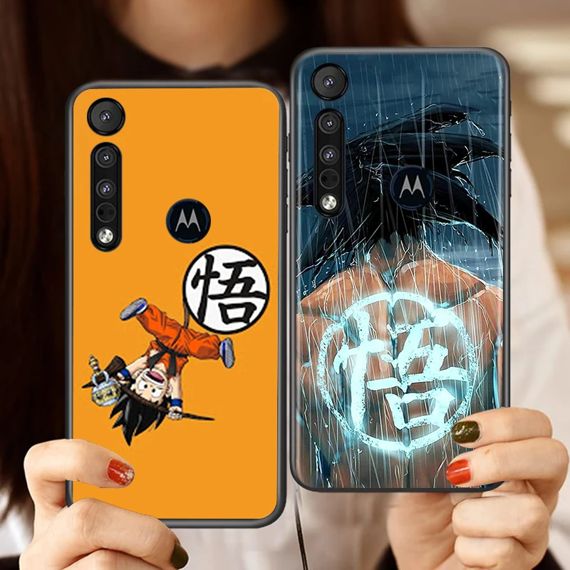 goku the dragon ball for motorola moto g g60 g60s g50 g40 g9 g10 e7i e6s power edge 20 e20 2021 x3 s pro black phone case free global shipping