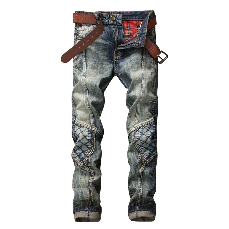 2024 новые весенние модные мужские джинсы без глажки джинсовые брюки молодежные