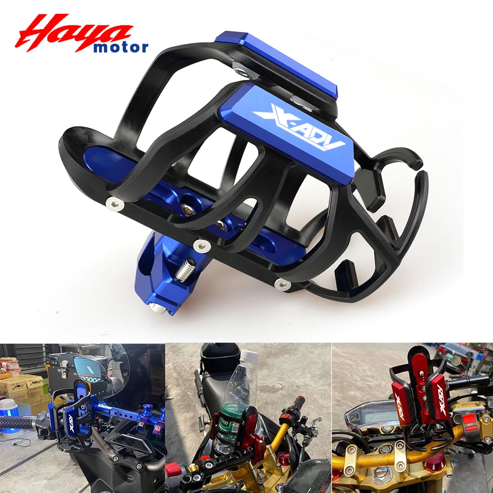 

Новый логотип для Honda XADV X-ADV 750 XADV750 X-ADV750 CNC бутылка для напитков, держатель для стакана, крепление Sdand, аксессуары для мотоциклов