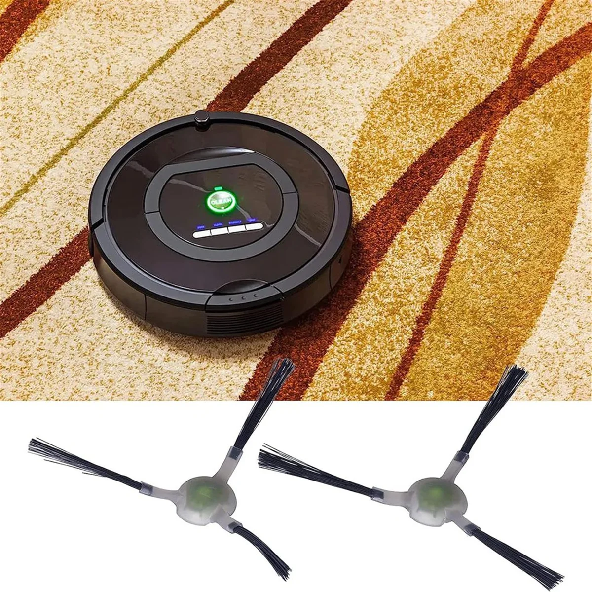 8 шт. боковые щетки для пылесоса Lefant M210 M210S M210B M213