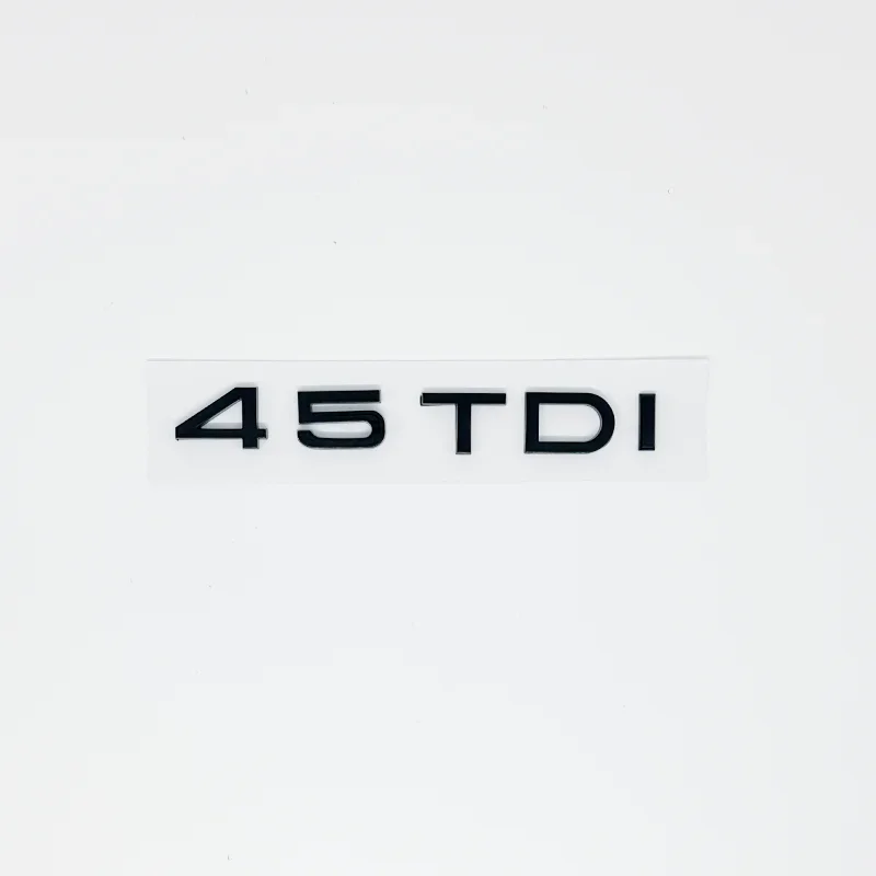 Наклейка на крышку багажника автомобиля 3D ABS 2.0 2.5 3.0 4.0 5.0TDI 30 35 40 45 50 55 TFSI TDI для A1 A3 A4 A5 A6 A7 A8 Q2 Q3 Q5 Q7 (art.: 3920db33cbd87) - 3920db33cbd87