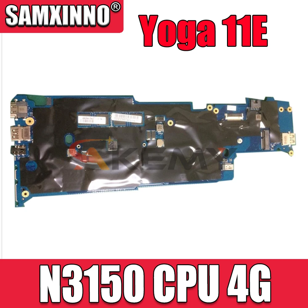 

Материнская плата для ноутбука Lenovo ThinkPad Yoga 11E DALI8MB6H0 01AV968 - Chrome N3150 CPU UMA 4G