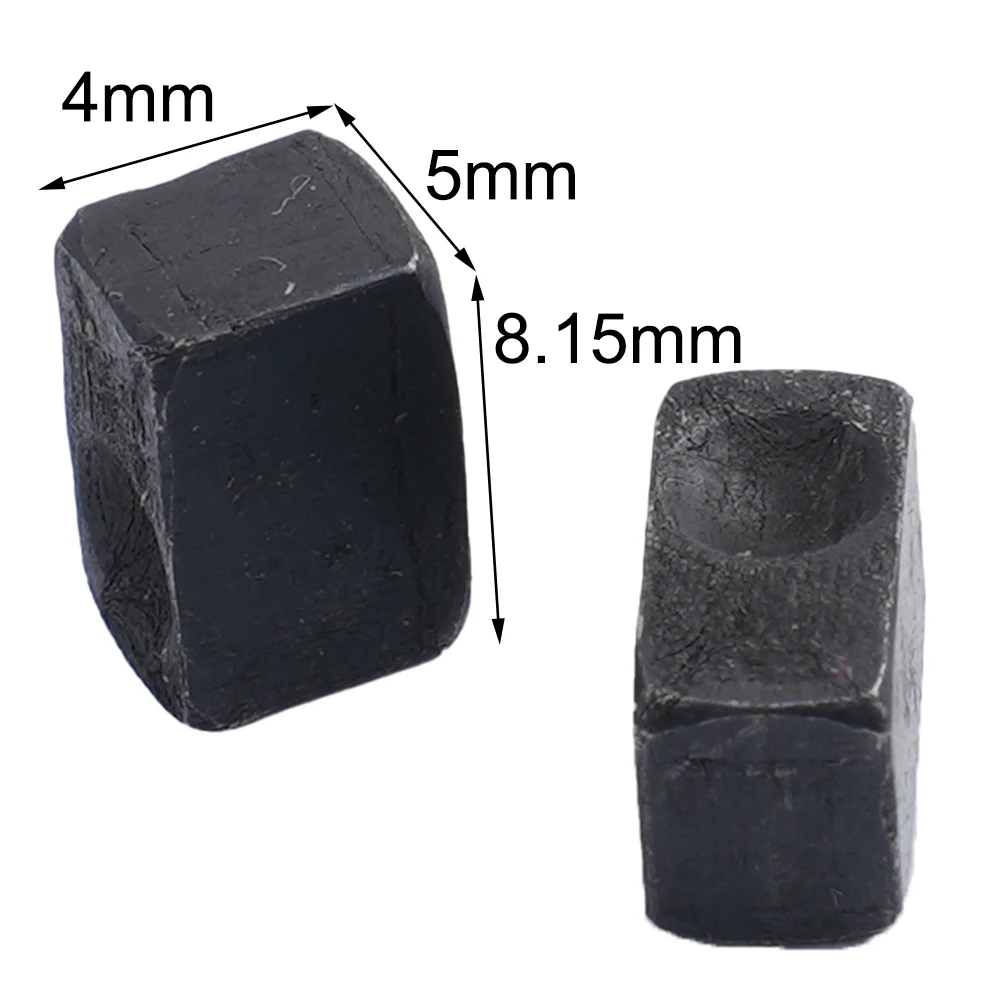 

Gear Insert Block Bridge Saddle 8.15mm* 4mm* 5mm Accessories 6Pcs 6X Black Clamp Electric Guitar For Floyd Rose