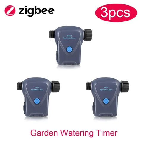 Таймер для полива садовых растений Tuya Smart Zigbee, спринклер с таймером, с мобильным дистанционным управлением
