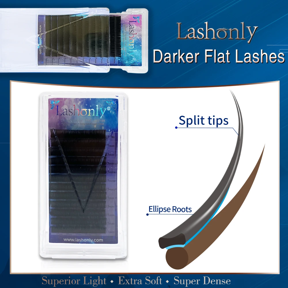 Ресницы Lashonly плоские многоразовые аксессуары для наращивания накладные