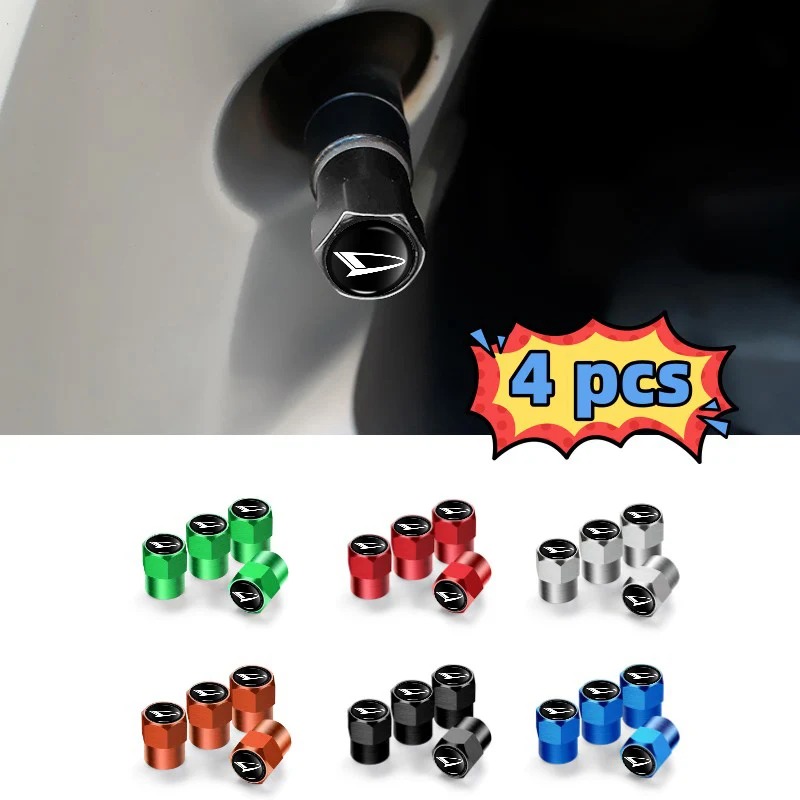 4 шт. колпачки для клапанов автомобильных колес декоративные стержней Daihatsu Yrv Scion