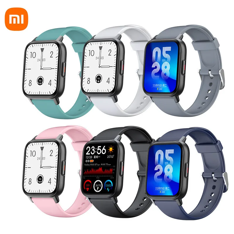 

Xiaomi QS16pro Body Temperature Smart Watch Heart Rate Blood Pressure Blood Oxygen Monitoring Sports Waterproof Smartwatch