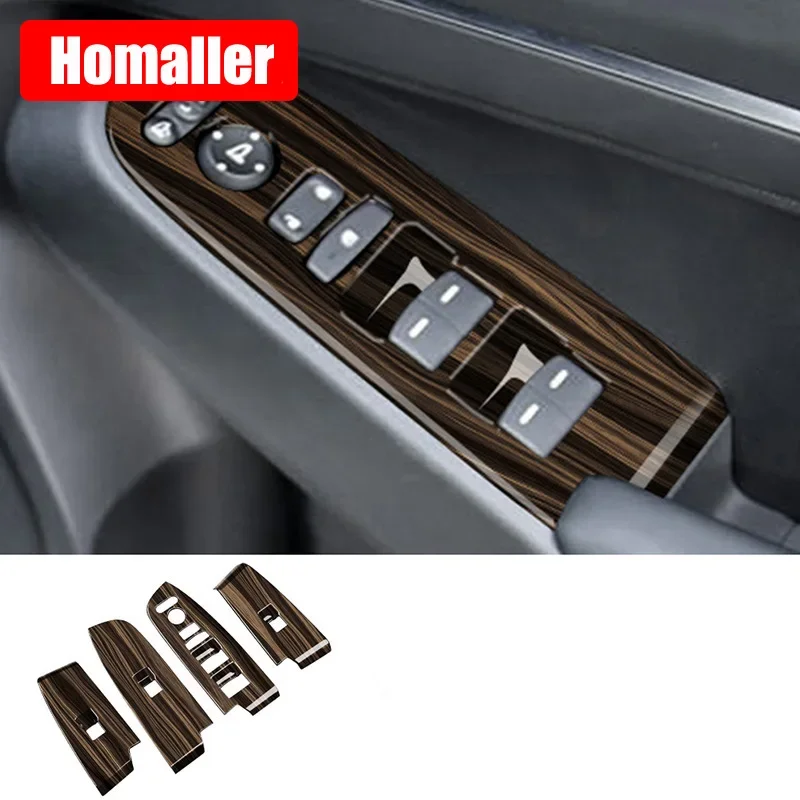 Для Honda HRV HR-V VEZEL 2021-узкая внутренняя дверная ручка кнопка подъема окна рамка