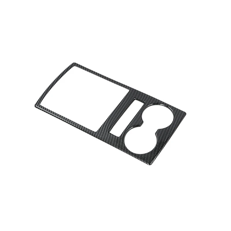 

Автомобильная центральная консоль из углеродного волокна, подставка для чашки с водой, декоративная крышка для Pajero 2007-2019