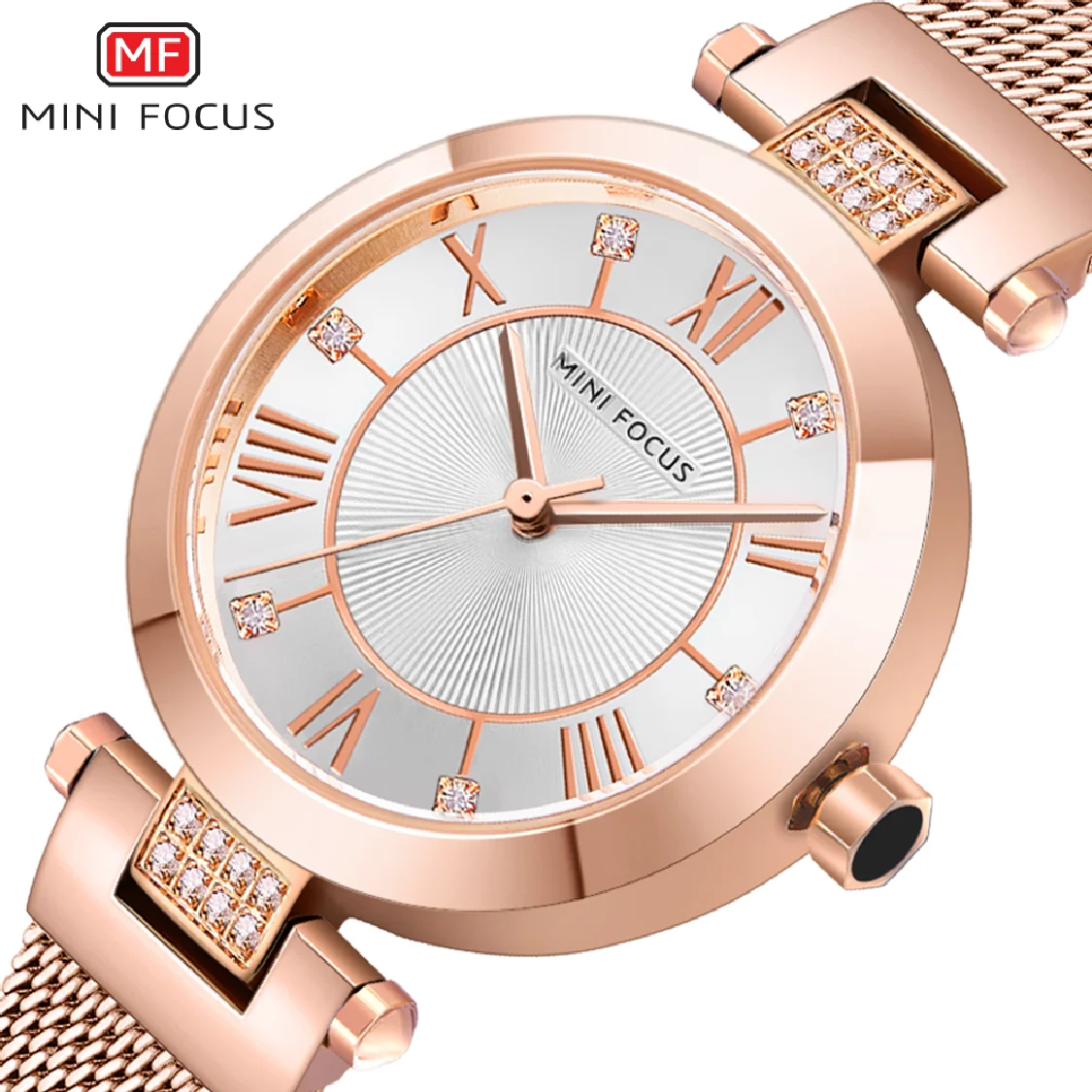 

MINI FOCUS Women Fashion Casual Watch Simple Quartz Lady Wristwatch Female Luxury Brand Waterproof Watches Clock reloj mujer