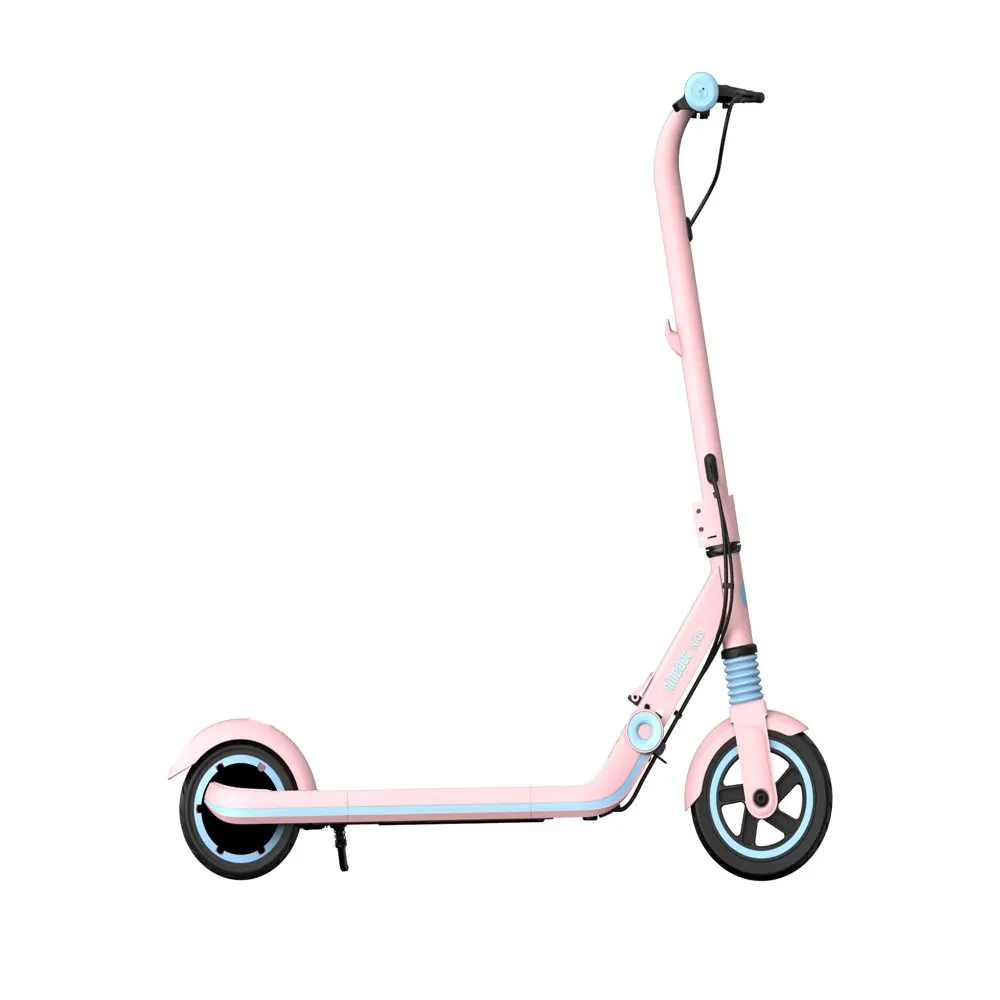 

-Nine Bot E-Kick Scooter E8 Zing Pink, Designed for Children, Boost Riding Mode City Work School Student Outdoor Sports Portabl