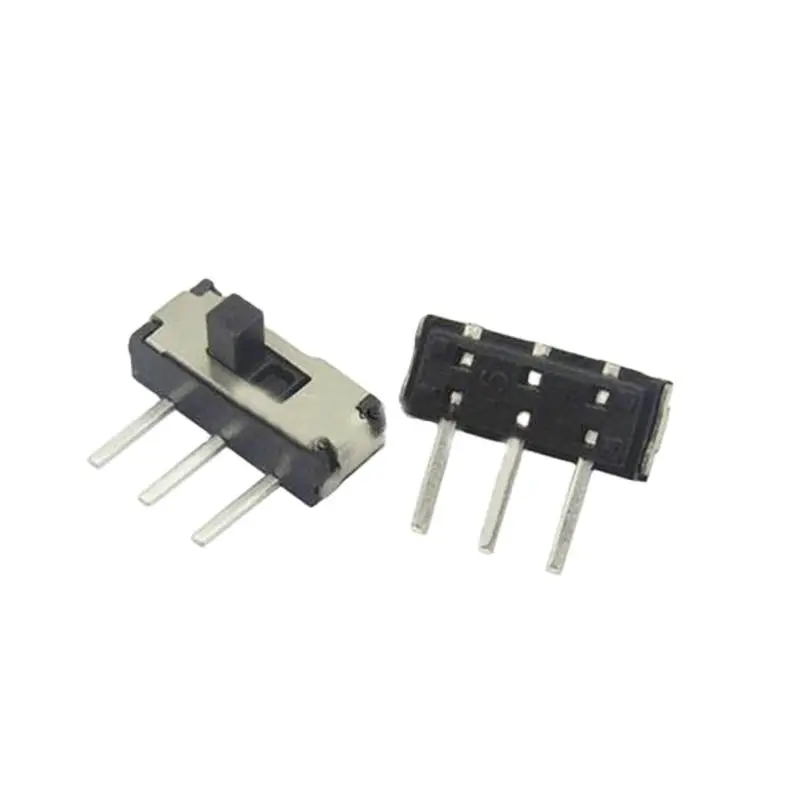 

50pcs MSK-12D19 1P2T 3Pins 2 Positions Mini Switch Slide Switches Toggle Button SMD PCB DPDT SMT Vertical Wholesale