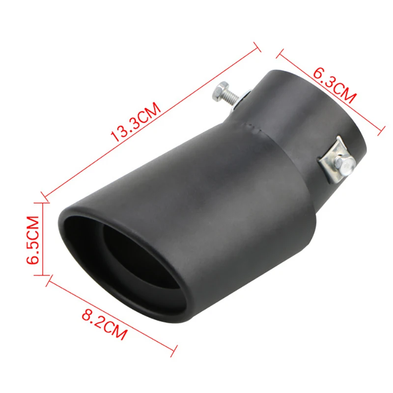 Универсальная автомобильная выхлопная труба глушитель из алюминиевого сплава