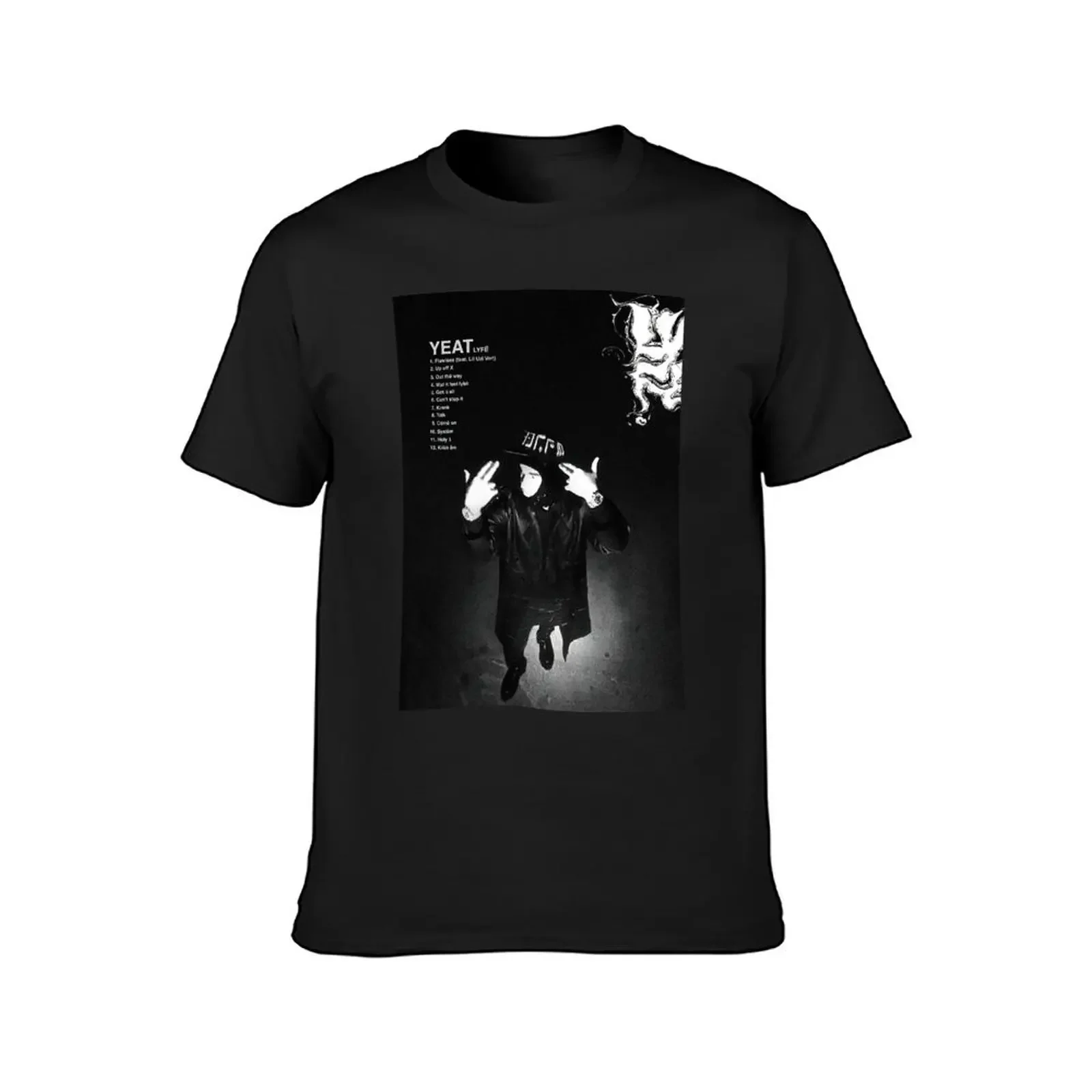 Футболка Yeat Poster с аниме таможенное новое издание мужская одежда