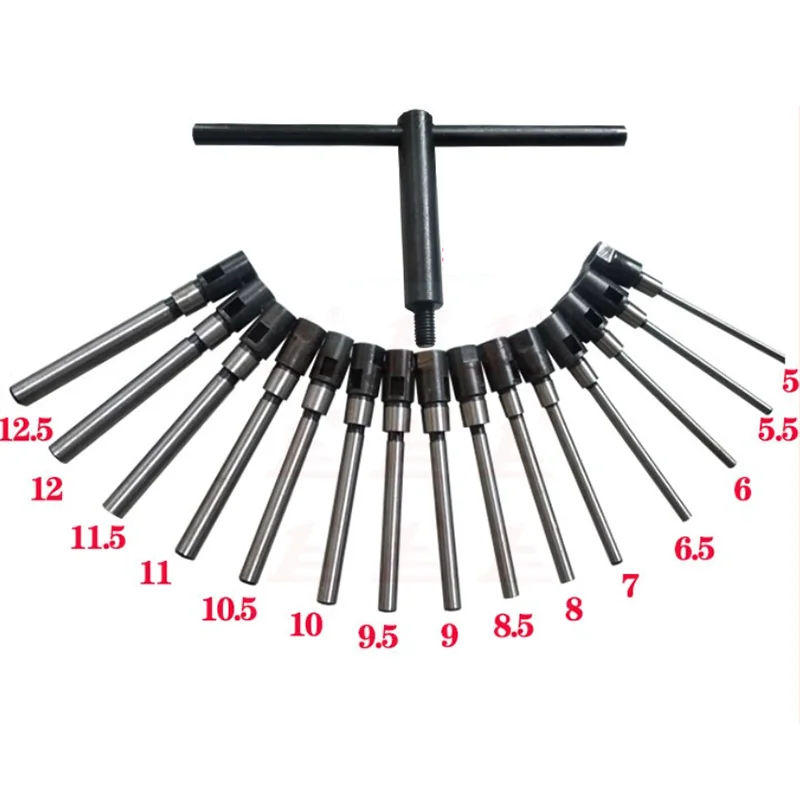 

Adjustable Hard Alloy Grinding Reamer Handle Cutter for Car Motorcycle Valve Seat Repair Tool 15/30/45/55/60/65/75/90 Degree