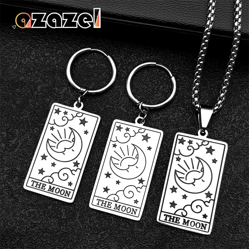 Ожерелье-Кольцо из нержавеющей стали серебристого цвета