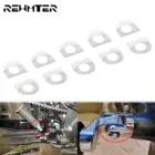 10 шт., универсальные подножки для Harley Dyna Touring Sportster XL Softail FL