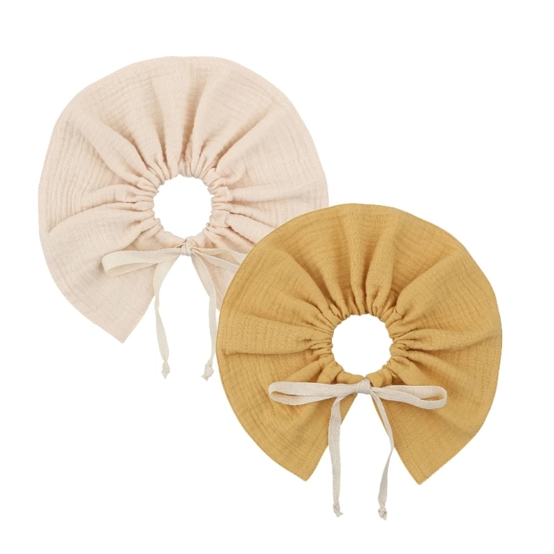 Детские нагрудники для новорожденных и малышей 2 упаковки хлопковые впитывающие