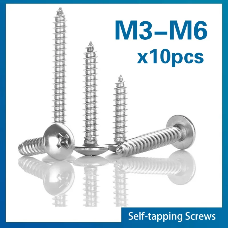 Саморезы нержавеющая сталь XMSJ  M2 M3 M 3.5 M4 M5 M6