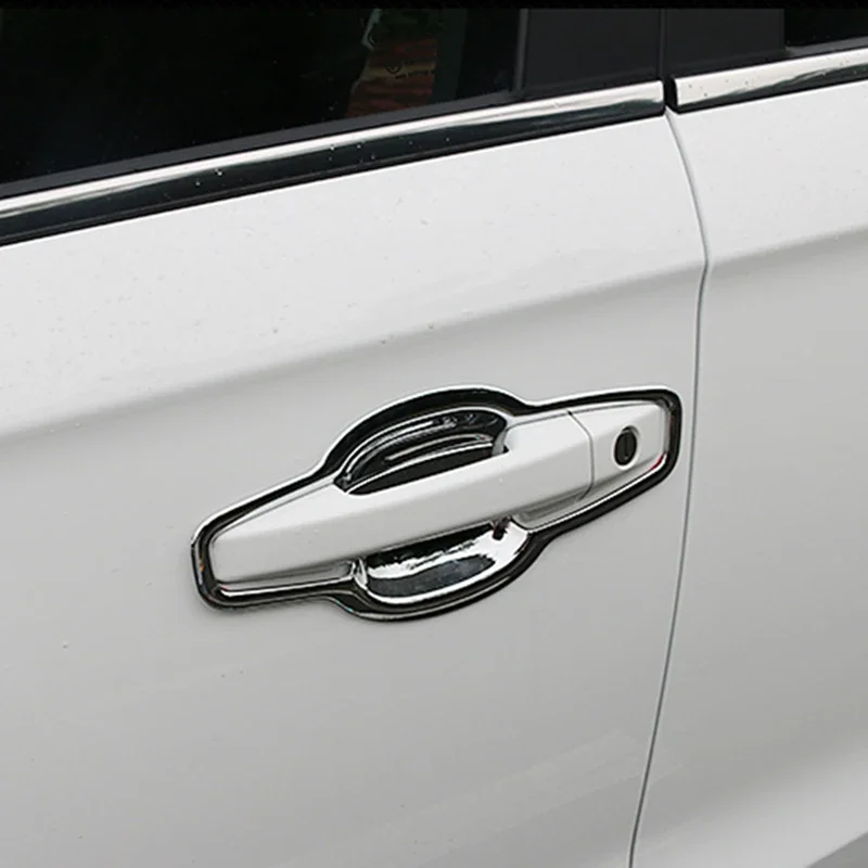 Для FAW BESTURN X40 2017 крышка дверной ручки хромированное серебро украшение