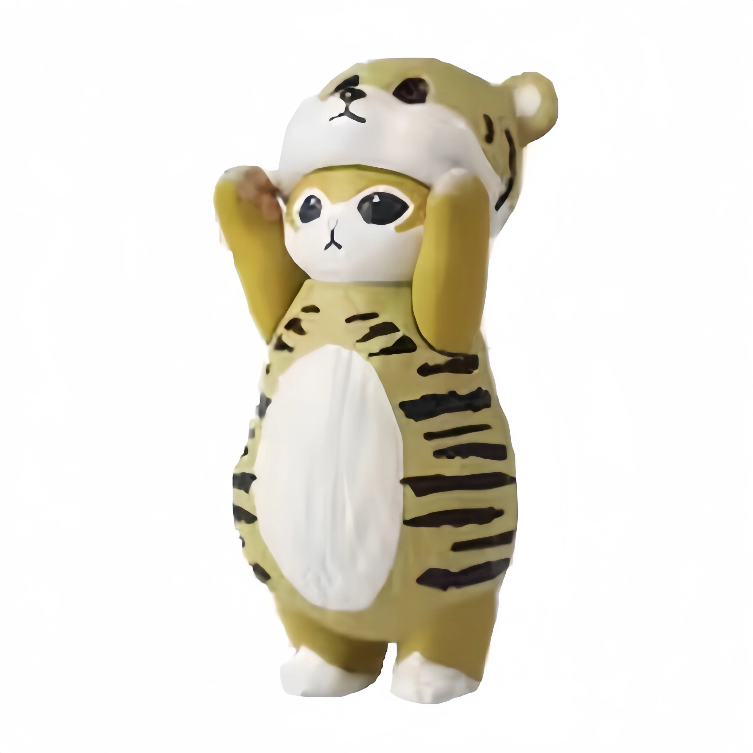 Мини Mofusand Акула кошка пчела Cos гамбургер кукла яйцо 4 см аниме фигурка