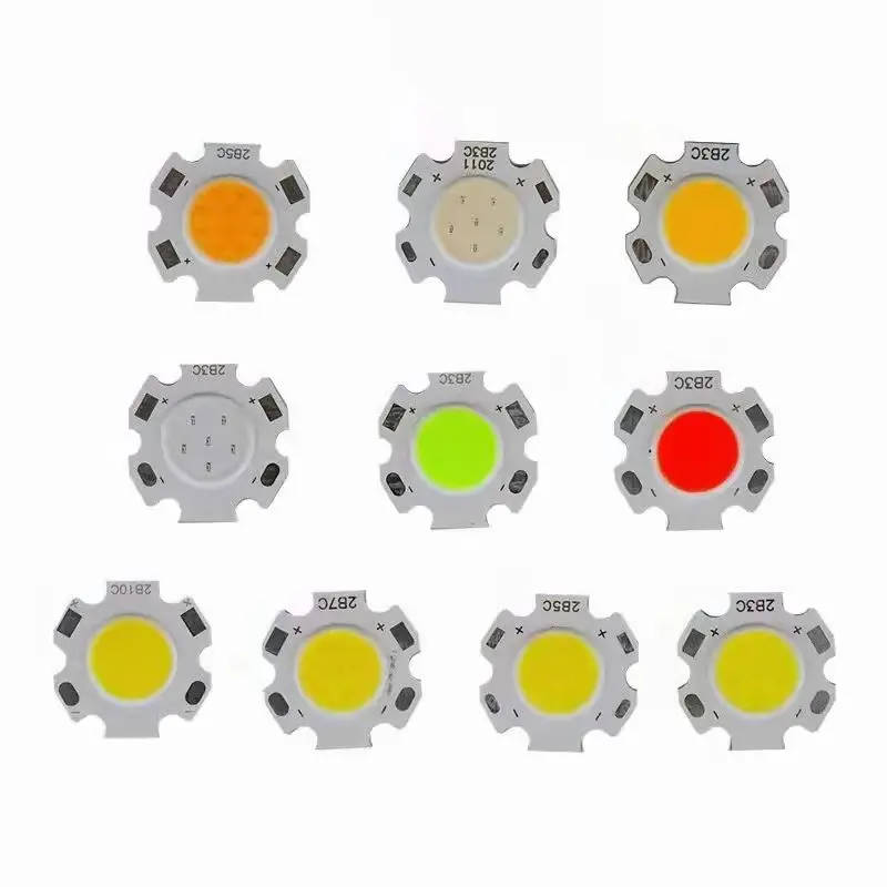 

Спот Потолочный 10pcs A Lot Led Cob Cri≥80 Led Light-emitting Diode Epistar Chip 3w 5w 7w 11*11mm For Diy Led Spotlight Downligh