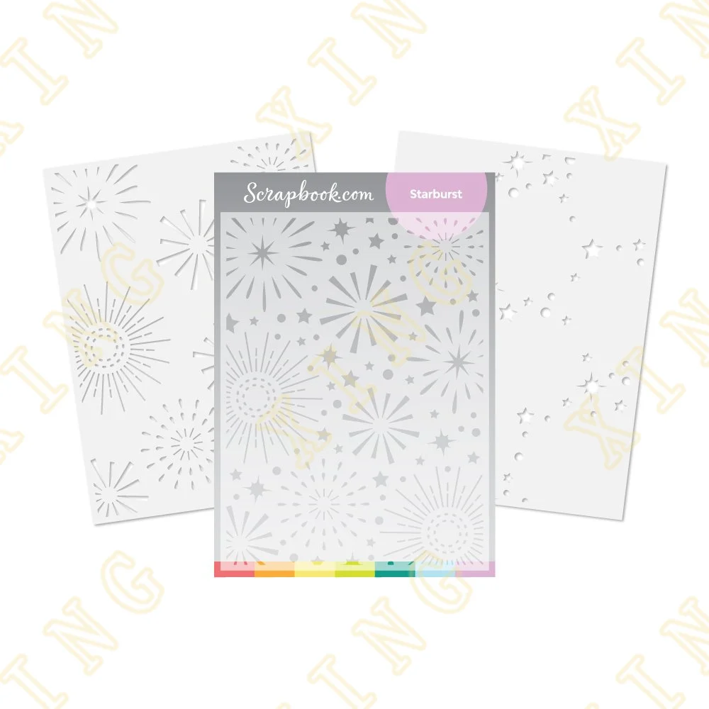 

Starburst Night Sky Diy Layering Stencils Painting Scrapbook Coloring Embossing Album Decorative Template 2022 New Arrival