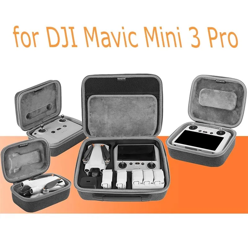 

Сумка для хранения DJI Mini 3 Pro, чехол для пульта дистанционного управления DJI RC, переносной чехол, сумка, аксессуары для смарт-контроллера