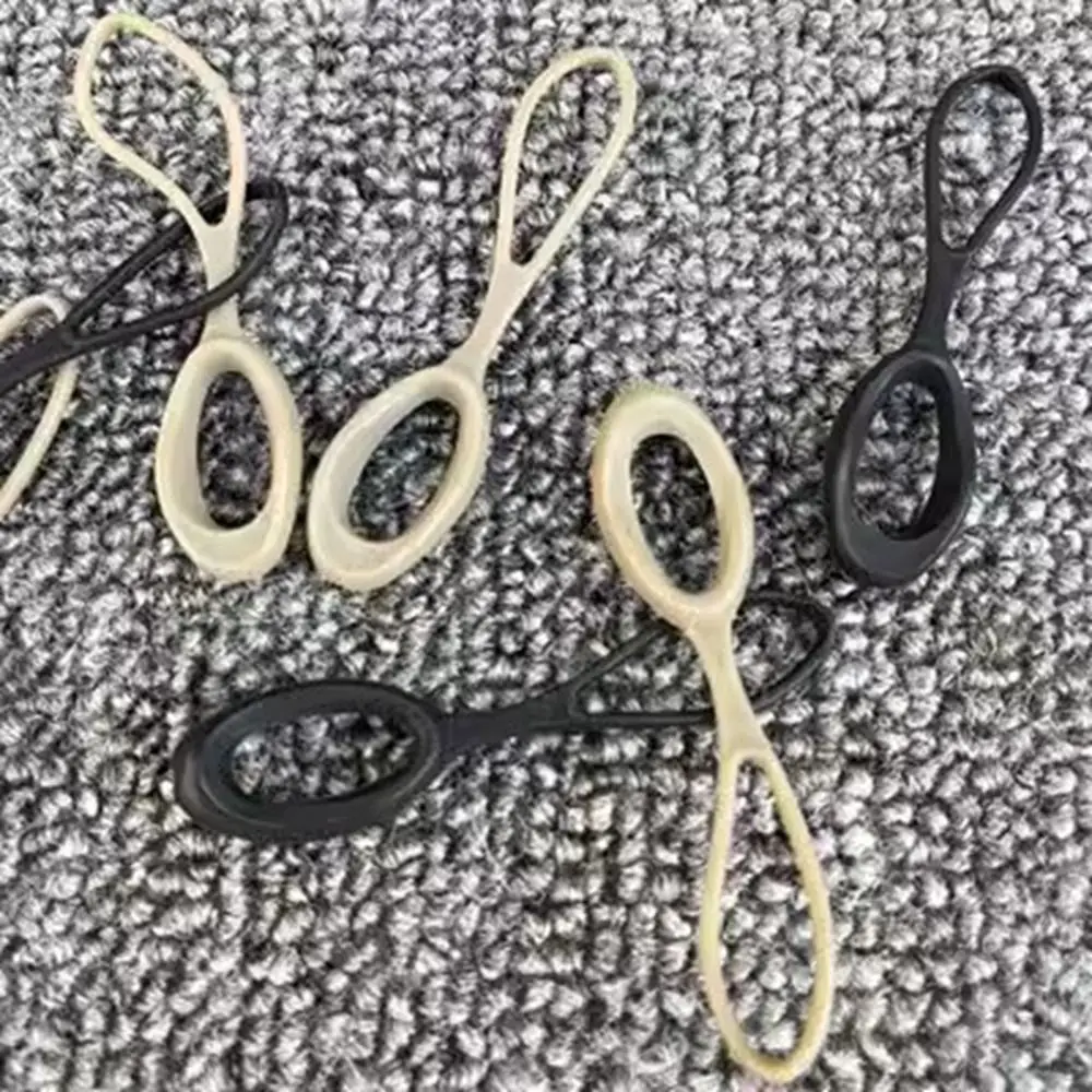 

5pcs Free Size Black Zipper Pull New Outdoor 2 Colors Fit Rope Tag Travel Bag Suitcase Tent Backpack