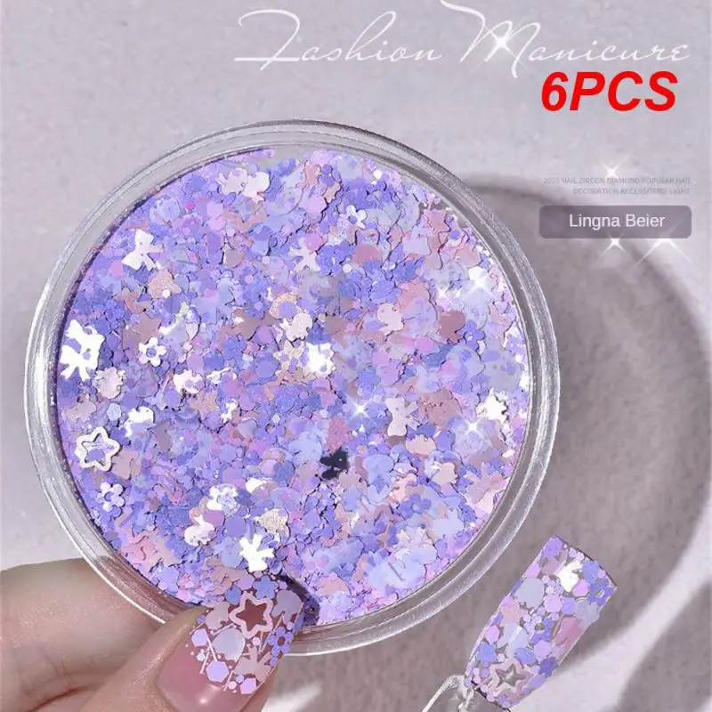 

Наклейки для ногтей, 6 шт., потрясающие модные, прекрасные, стойкие материалы для ногтей, должен иметь яркий многофункциональный дизайн