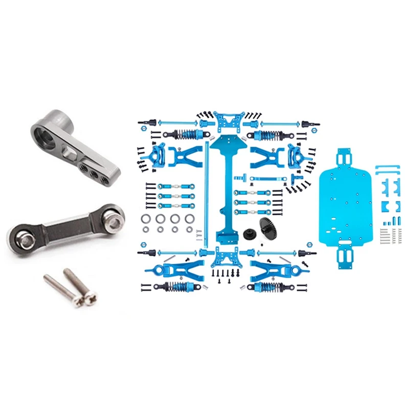 

25T Servo Arm Horn Servo Pull Rod With 1 Set Complete Parts Kit For Wltoys A959-B A969-B A979-B K929-B 1/18 RC Car