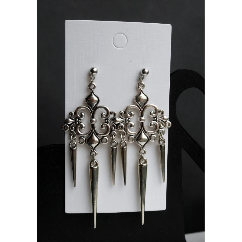 Заостренные украшения для ушей в стиле готика серьги с шипами викторианского