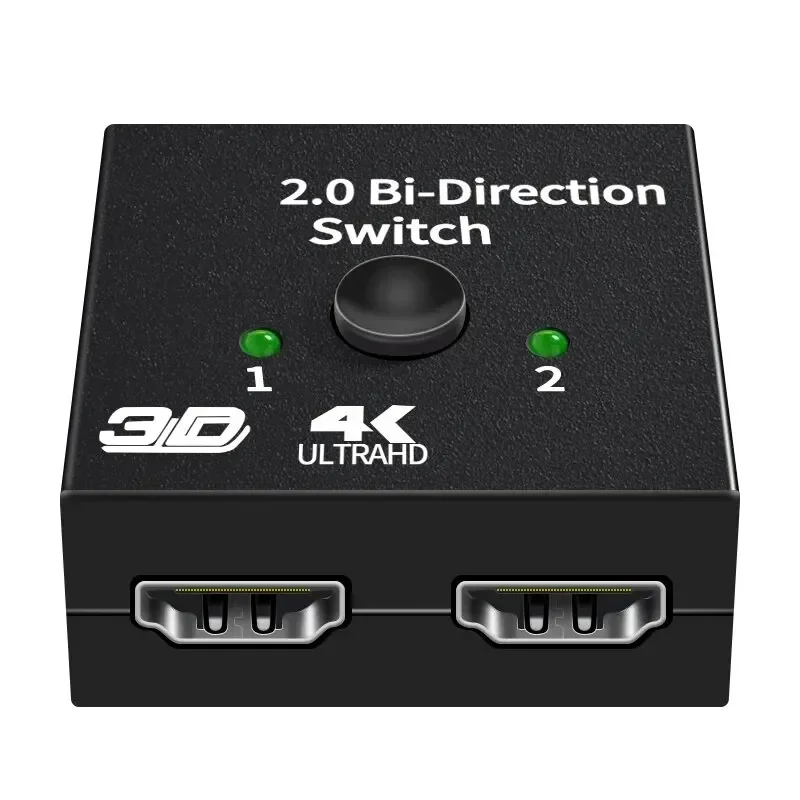MZX Двунаправленный HDMI-коммутатор 1x2 2x1 4K, KVM-сплиттер, адаптер-конвертер для монитора, ноутбука, ПК, аксессуары (art.: 3920da5697491) - 3920da5697491