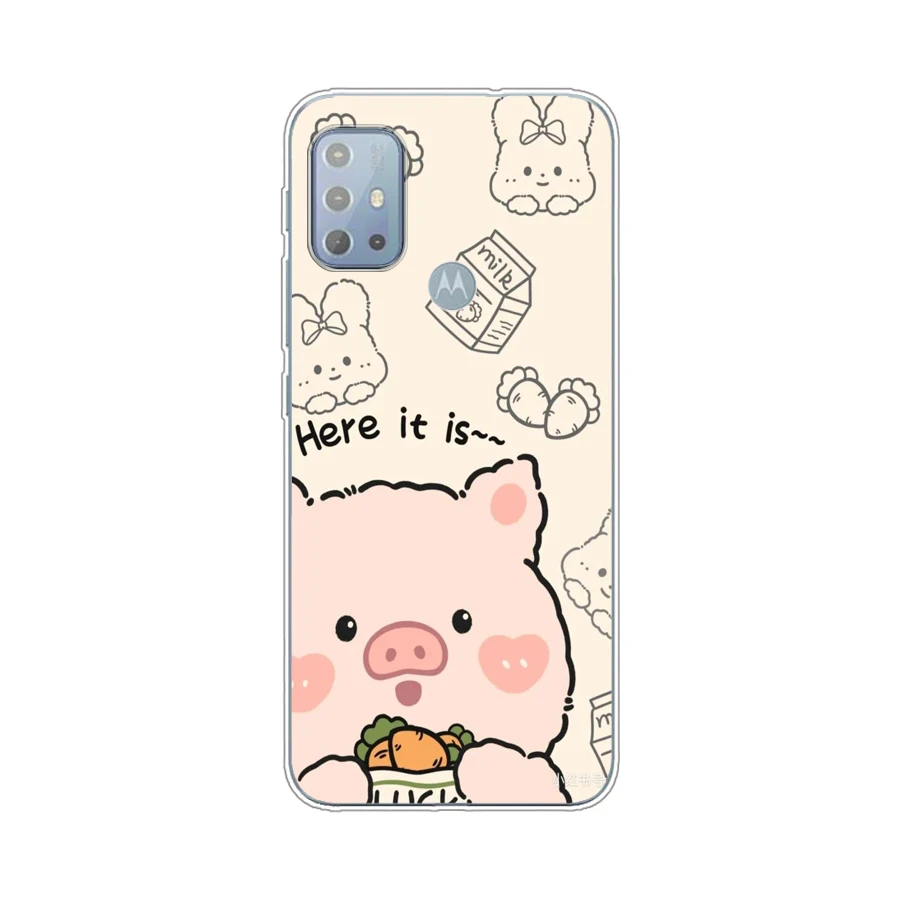 5 для Moto G20/G6 Play/G6 Plus/G7 Power/G7 Play чехол TPU Мягкий силиконовый защитный Корпус