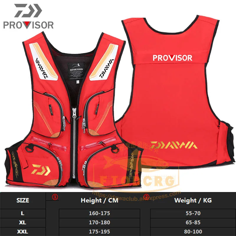 

2023 New Fishing Life Jacket Outdoor Sport Detachable Water Life Jacket Surf Swimming Reflected Light Fishing Life Vest